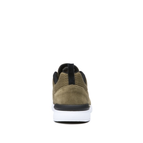 Supra Mens SCISSOR Low Top Shoes Olive/Black/white | US-88739